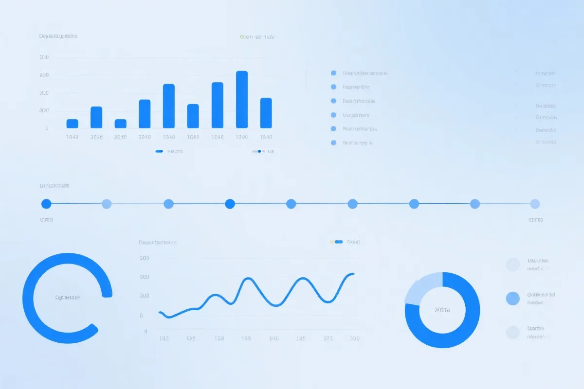 数据可视化与趋势示意